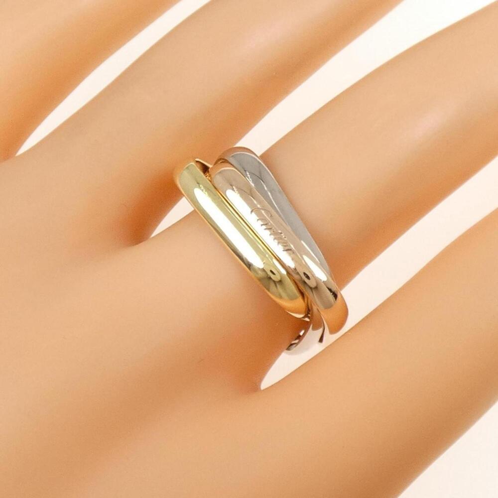Cartier Authentic Pink Trinity Ring - image 5